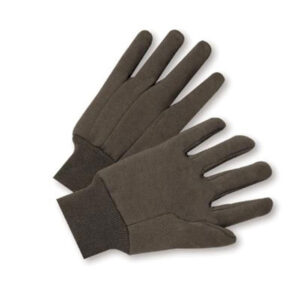 Brown Jersey Gloves, 10oz